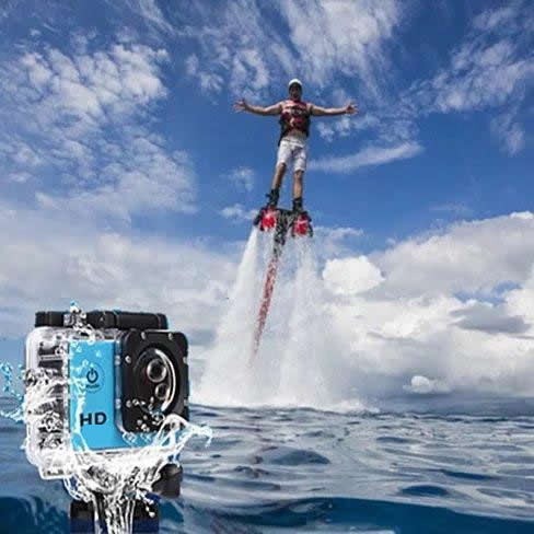 4K Action Pro Waterproof All Digital UHD WiFi Camera + RF Remote And