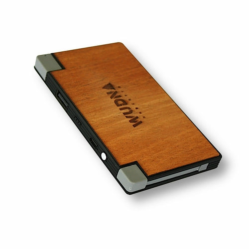 Customizable Slim-Dual Wooden Power Bank