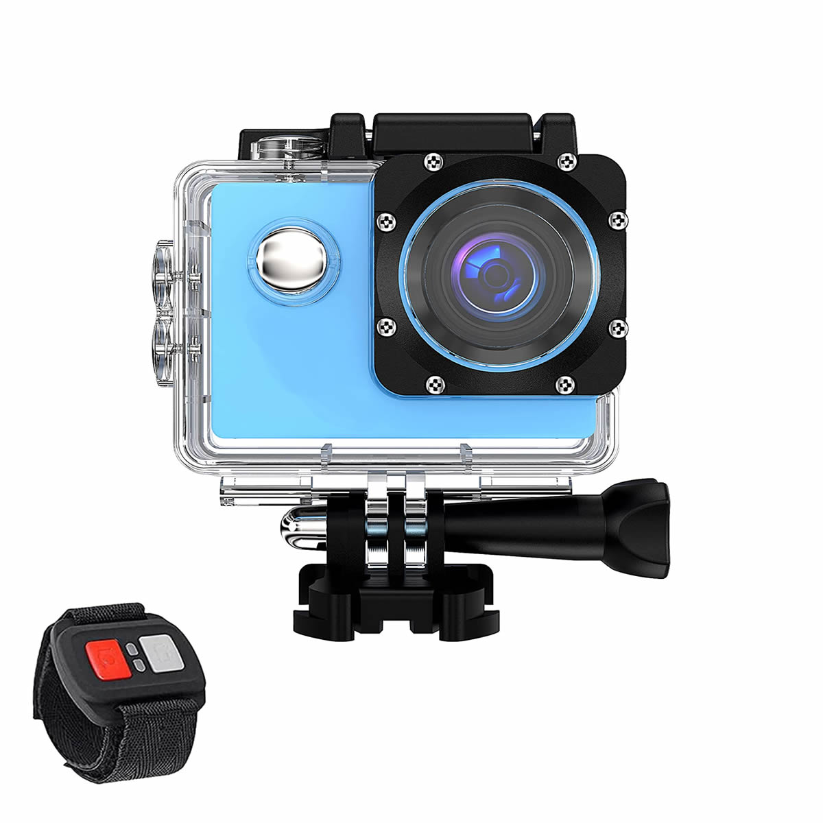 4K Action Pro Waterproof All Digital UHD WiFi Camera + RF Remote And